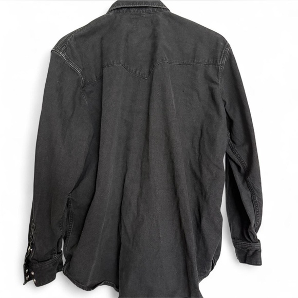 Ralph Lauren Black Jean Jacket - Picture 5 of 5